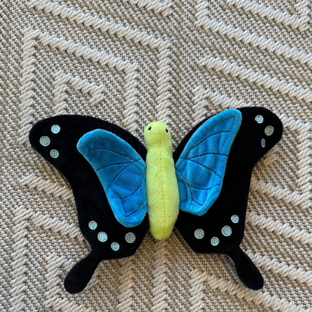 P.L.A.Y. Plush Dog Toy- Bella the Butterfly
